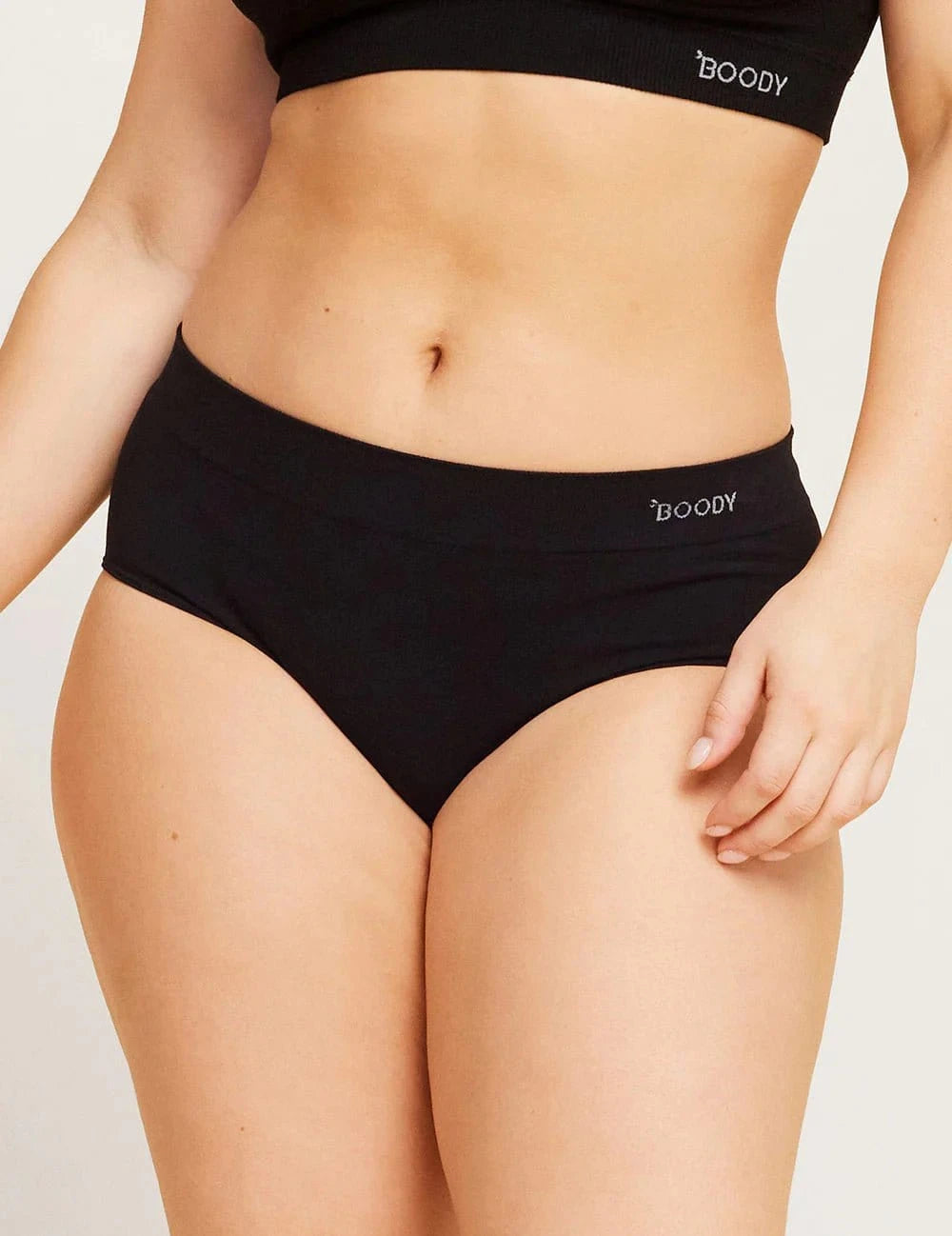 Boody Fashion Boody - Midi Brief Underwear Black