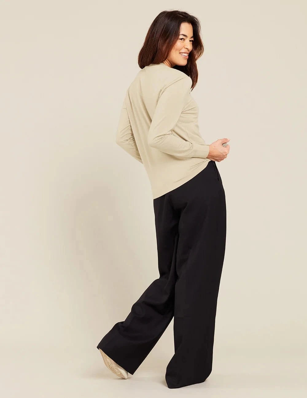 Boody Fashion Boody - Women's Classic Long Sleeve T-Shirt Stone