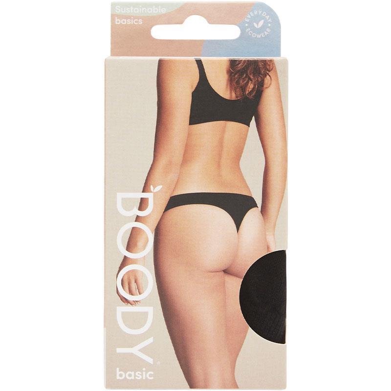 Boody Fashion Boody - Women's G String Black