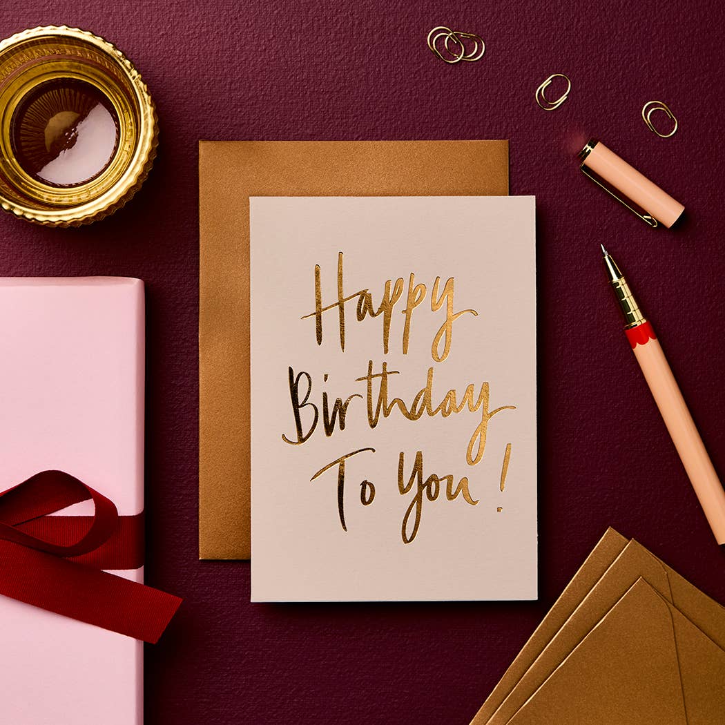 Buy Boutique Birthday Card | Signature Collection by Gabrielle & Celine Greeting Cards - at Hamish + Grace