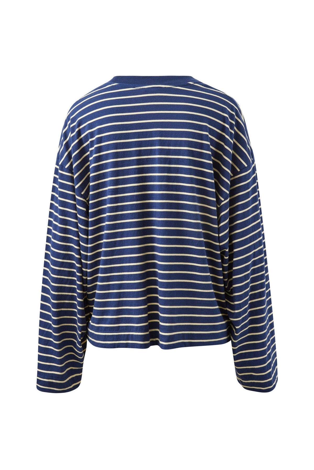 Buy Ceres Life - Beau Long Sleeve Slouchy Tee - Heritage Navy/Marshmallow Stripe by Ceres Life - at Hamish + Grace