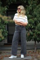 Buy Ceres Life - Evie Wide Leg Jean - Black by Ceres Life - at Hamish + Grace