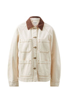 Ceres Life Fashion Ceres Life - Denim Barn Jacket - Natural Ecru