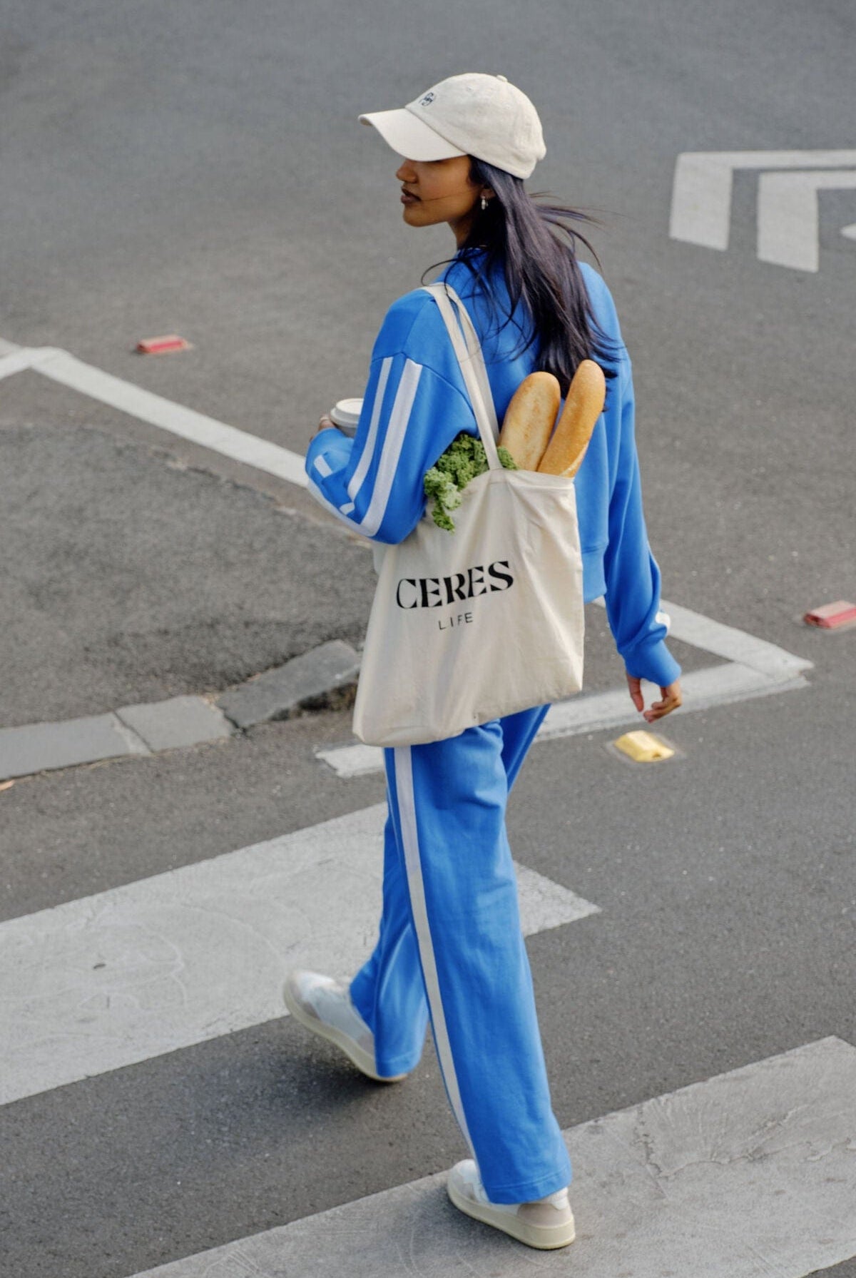 Ceres Life Fashion Ceres Life - Gigi Wide Leg Terry Track pant