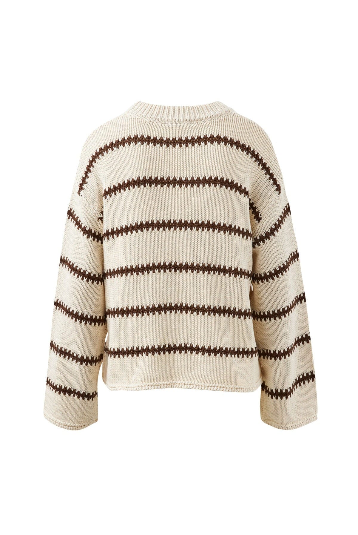 Ceres Life Fashion Ceres Life - Lila Oversized Knit Crew - Ecru