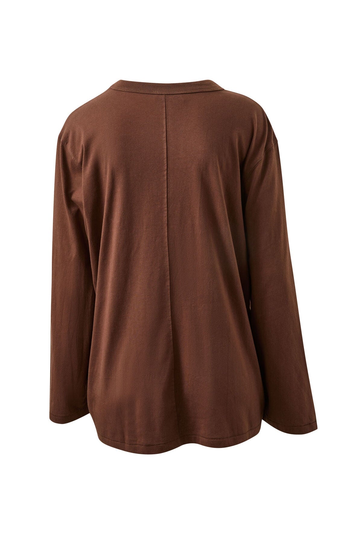 Buy Ceres Life - Finn Oversized Long Sleeve Tee - Chocolate by Ceres Life - at Hamish + Grace