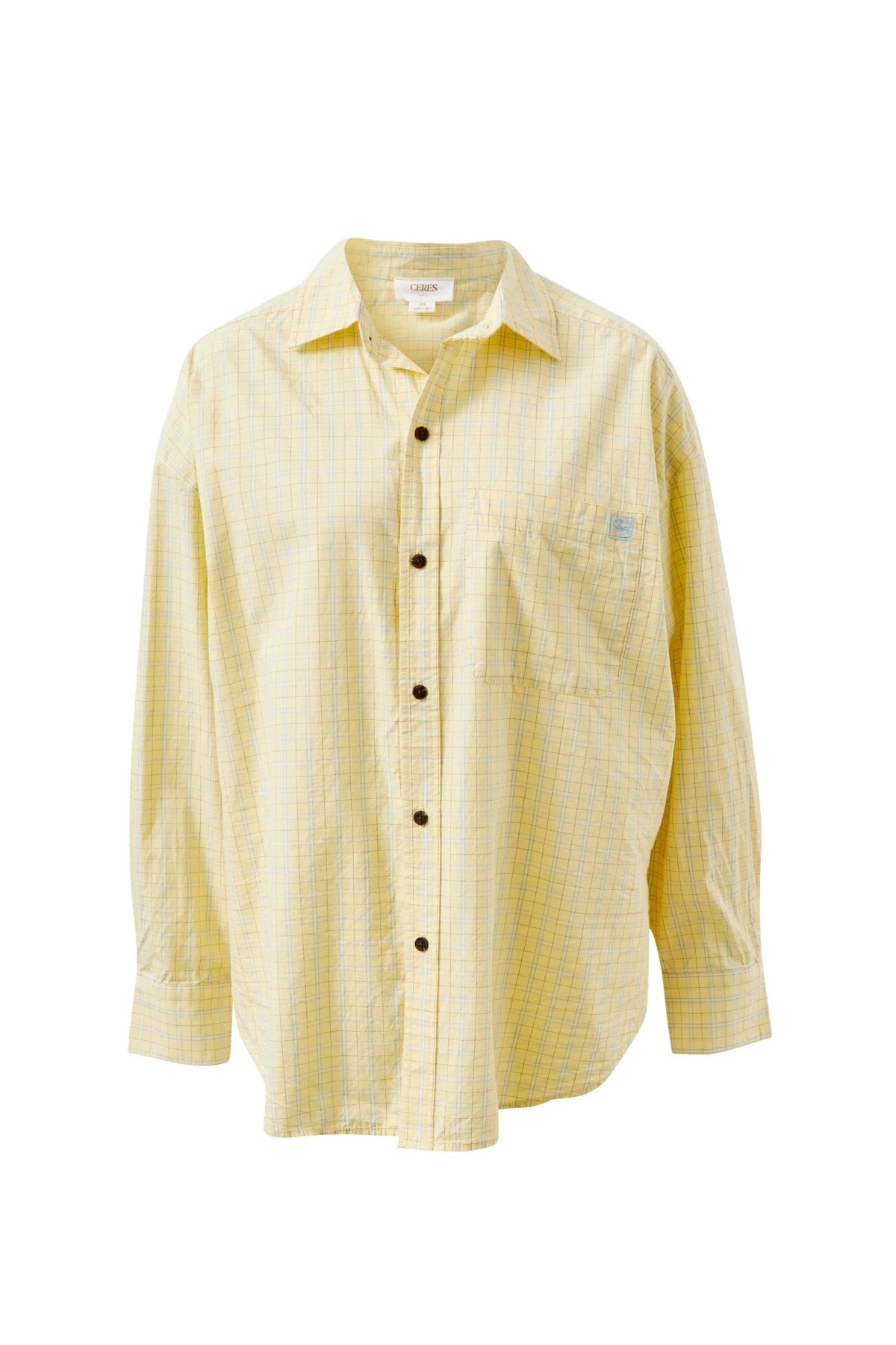 Buy Ceres Life - Peta Oversized Shirt - Faded Sun Check by Ceres Life - at Hamish + Grace
