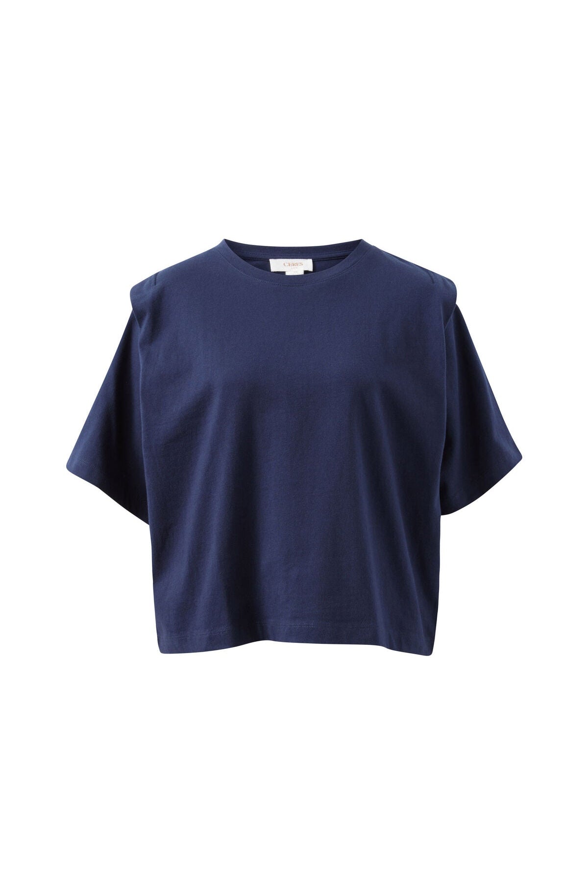 Buy Ceres Life - Rainey Pleat Sleeve Tee - Navy by Ceres Life - at Hamish + Grace