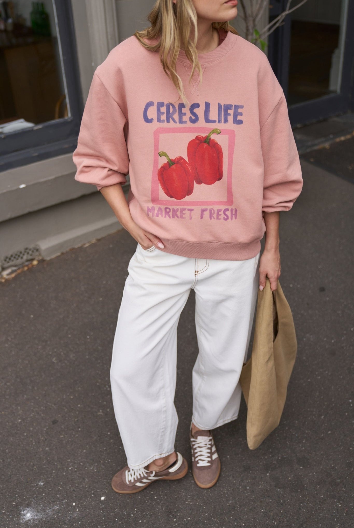 Buy Ceres Life - Romy Crew - Pink Clay Farmers Market Capsicum by Ceres Life - at Hamish + Grace