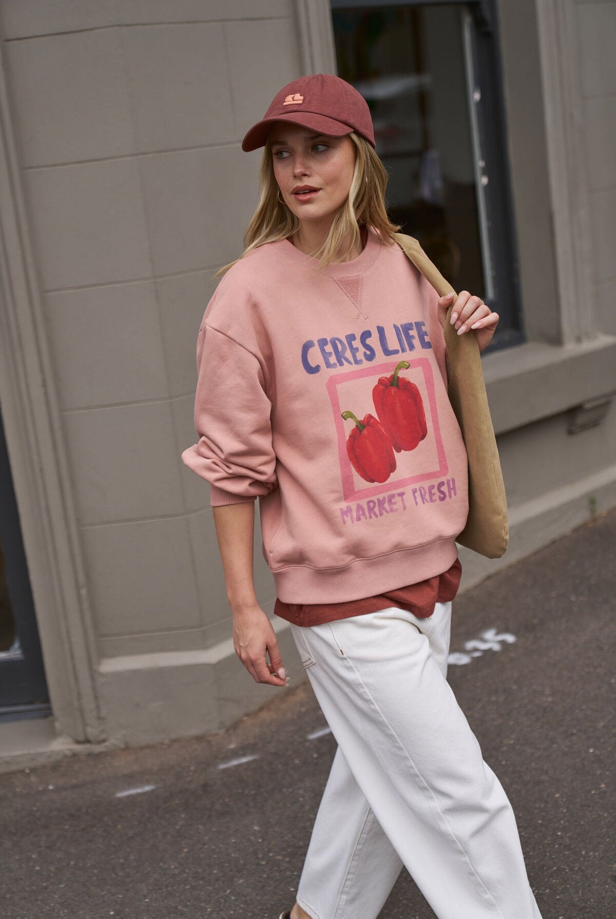 Buy Ceres Life - Romy Crew - Pink Clay Farmers Market Capsicum by Ceres Life - at Hamish + Grace
