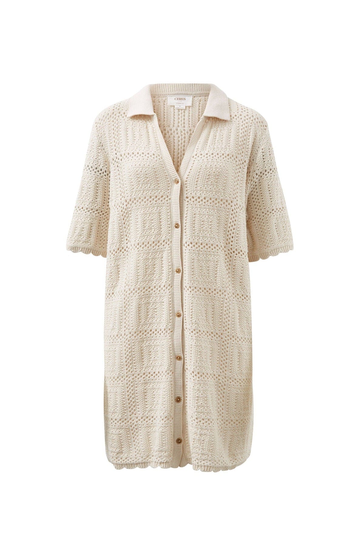Buy Ceres Life - Square Knit Mini Dress by Ceres Life - at Hamish + Grace