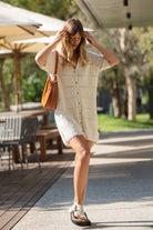 Buy Ceres Life - Square Knit Mini Dress by Ceres Life - at Hamish + Grace