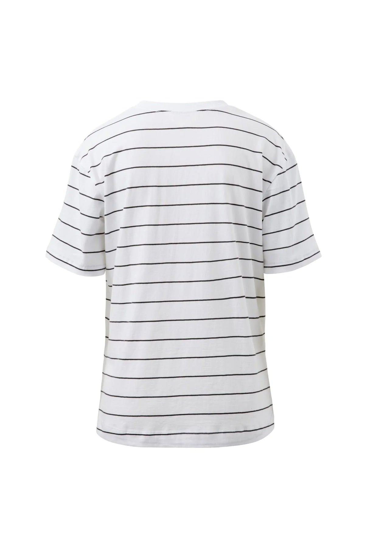 Buy Ceres Life - Stevie Slouchy Tee - white/phantom stripe by Ceres Life - at Hamish + Grace