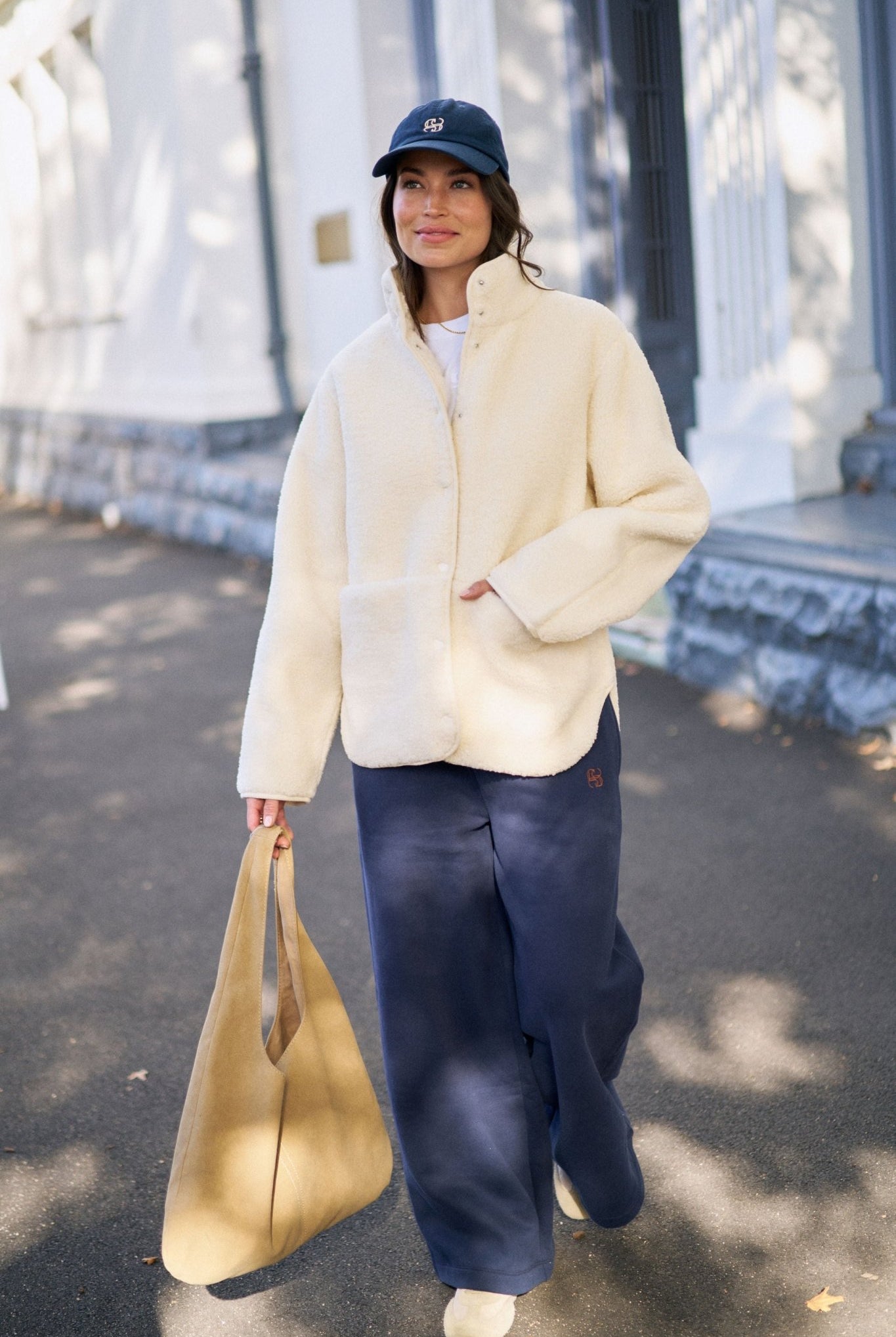 Buy Ceres Life - Teddy Jacket - Marshmallow by Ceres Life - at Hamish + Grace