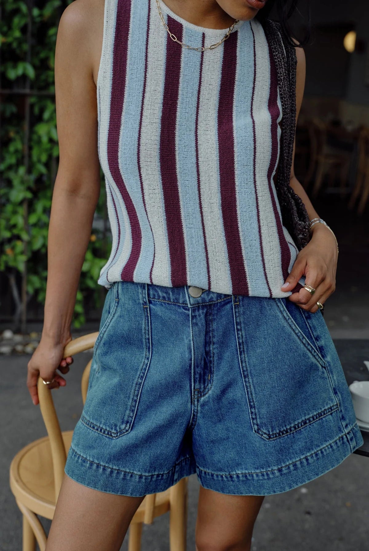 Buy Ceres Life - Weekender Short - Fresh Indigo by Ceres Life - at Hamish + Grace
