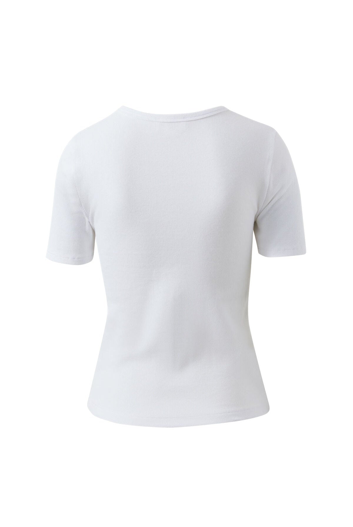 Buy Ceres - Luella Rib Tee - White by Ceres Life - at Hamish + Grace
