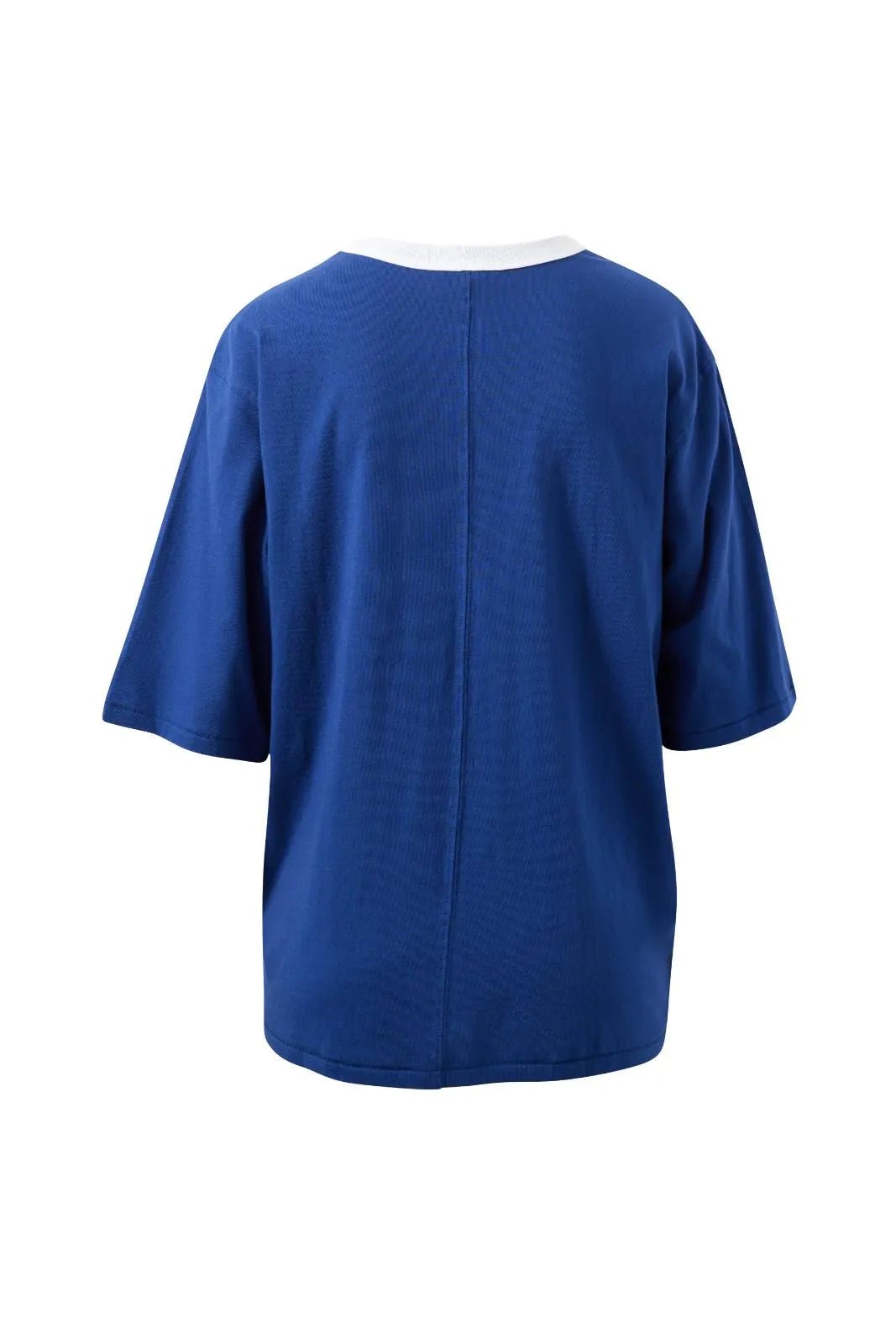 Buy Ceres - Luna Relaxed Tee/Prussian Blue/Ceres Script Embroidery by Ceres Life - at Hamish + Grace