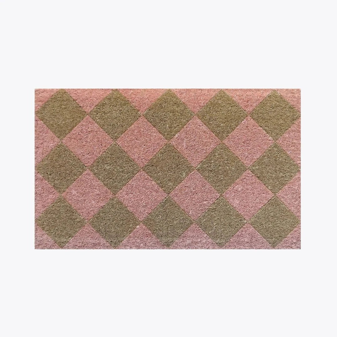 Doormat Designs Homewares Pink Diamonds Doormat