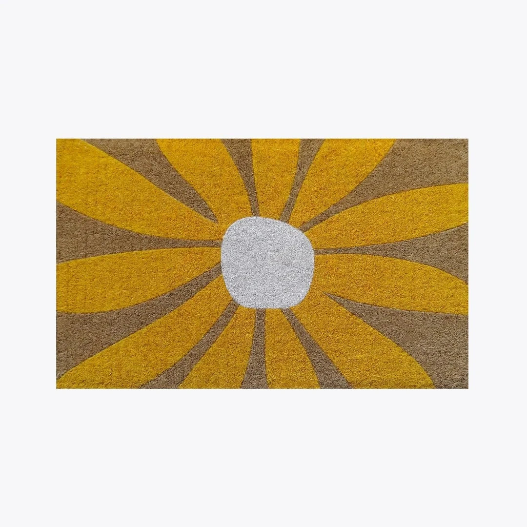 Doormat Designs Homewares Yellow Daisy Doormat