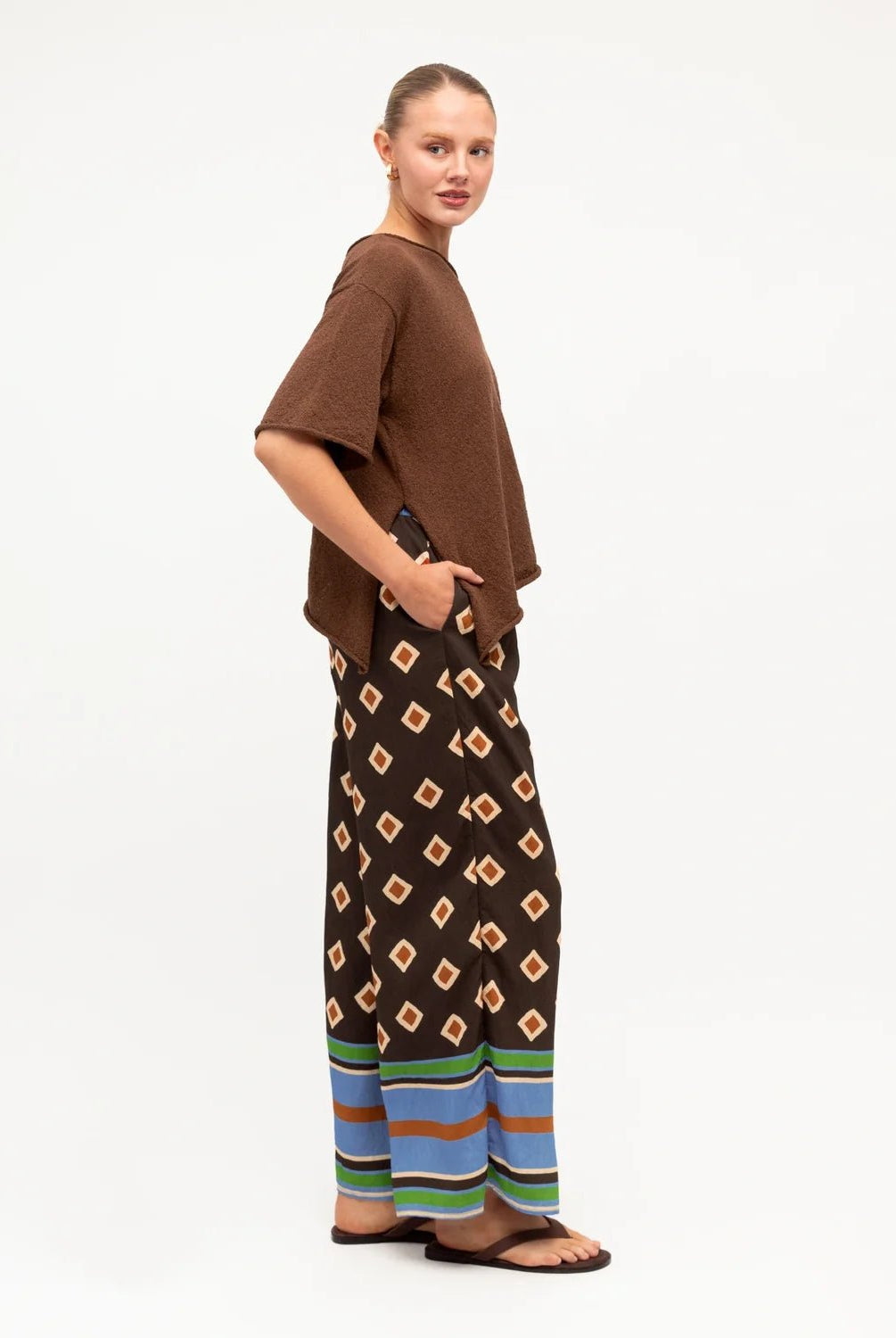 Buy Ebby and I - Resort Geo Pants by Ebby and I - at Hamish + Grace