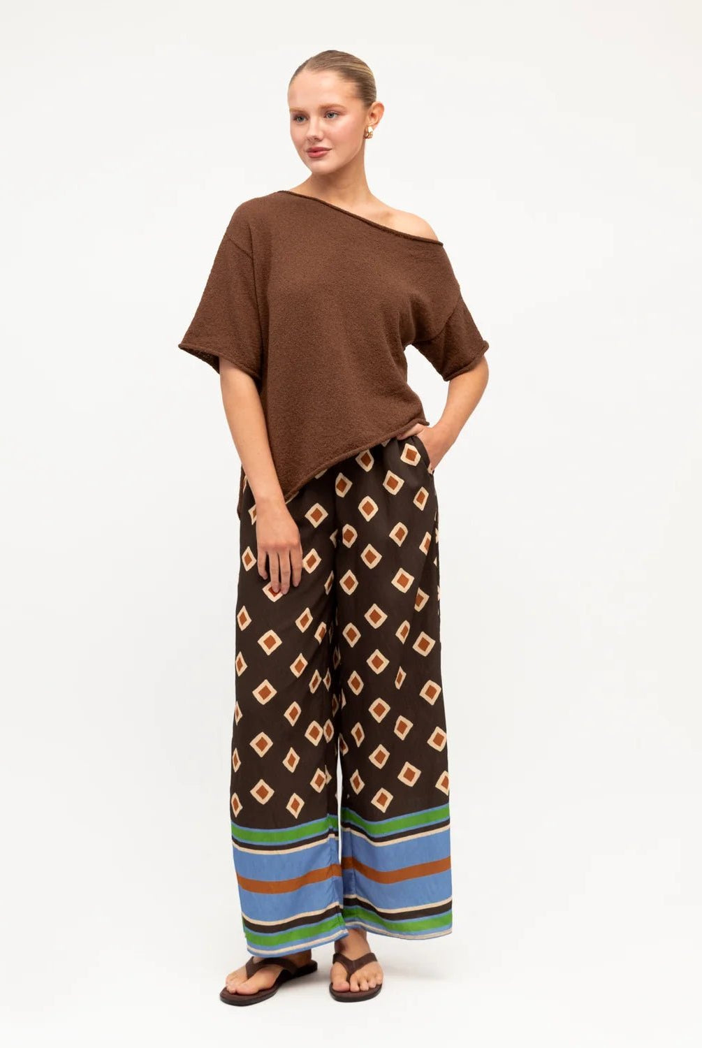 Buy Ebby and I - Resort Geo Pants by Ebby and I - at Hamish + Grace