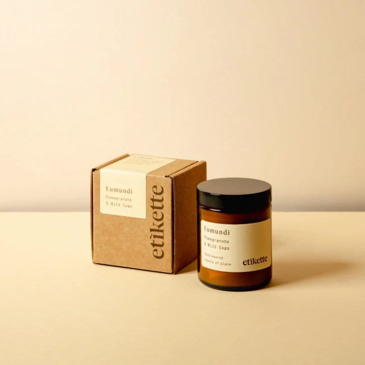 Etikette Homewares Etikette - Eumundi in Pomegranate & Wild Sage