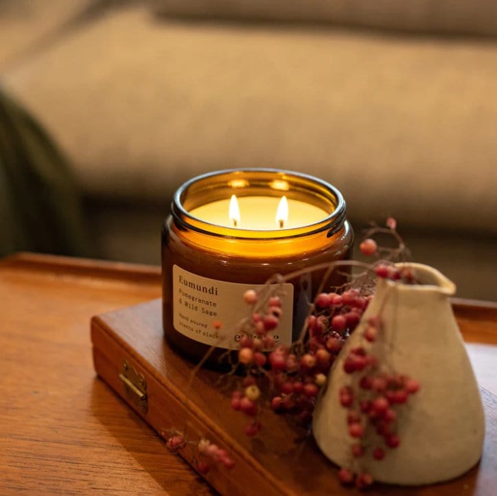 Etikette Homewares Etikette - Eumundi in Pomegranate & Wild Sage