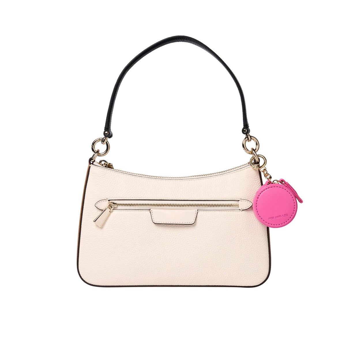Buy Eye Catcher charm with microfibre cleaning cloth - Hot Pink by FOX AND LEO - at Hamish + Grace
