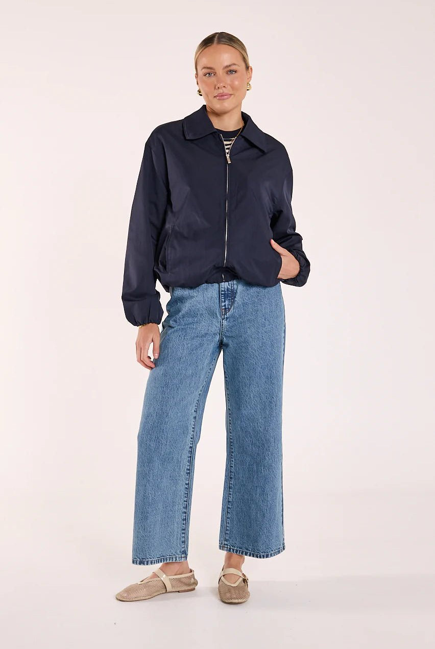Buy Feather and Noise - Dalton Jacket - Navy by Feather and Noise - at Hamish + Grace