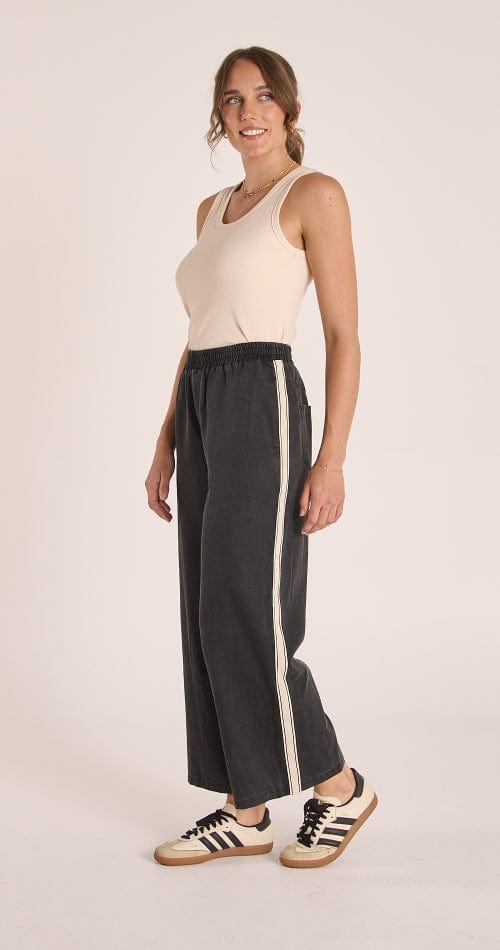 Buy Feather & Noise - Tessa Denim Pant Cropped - Black by Feather & Noise - at Hamish + Grace