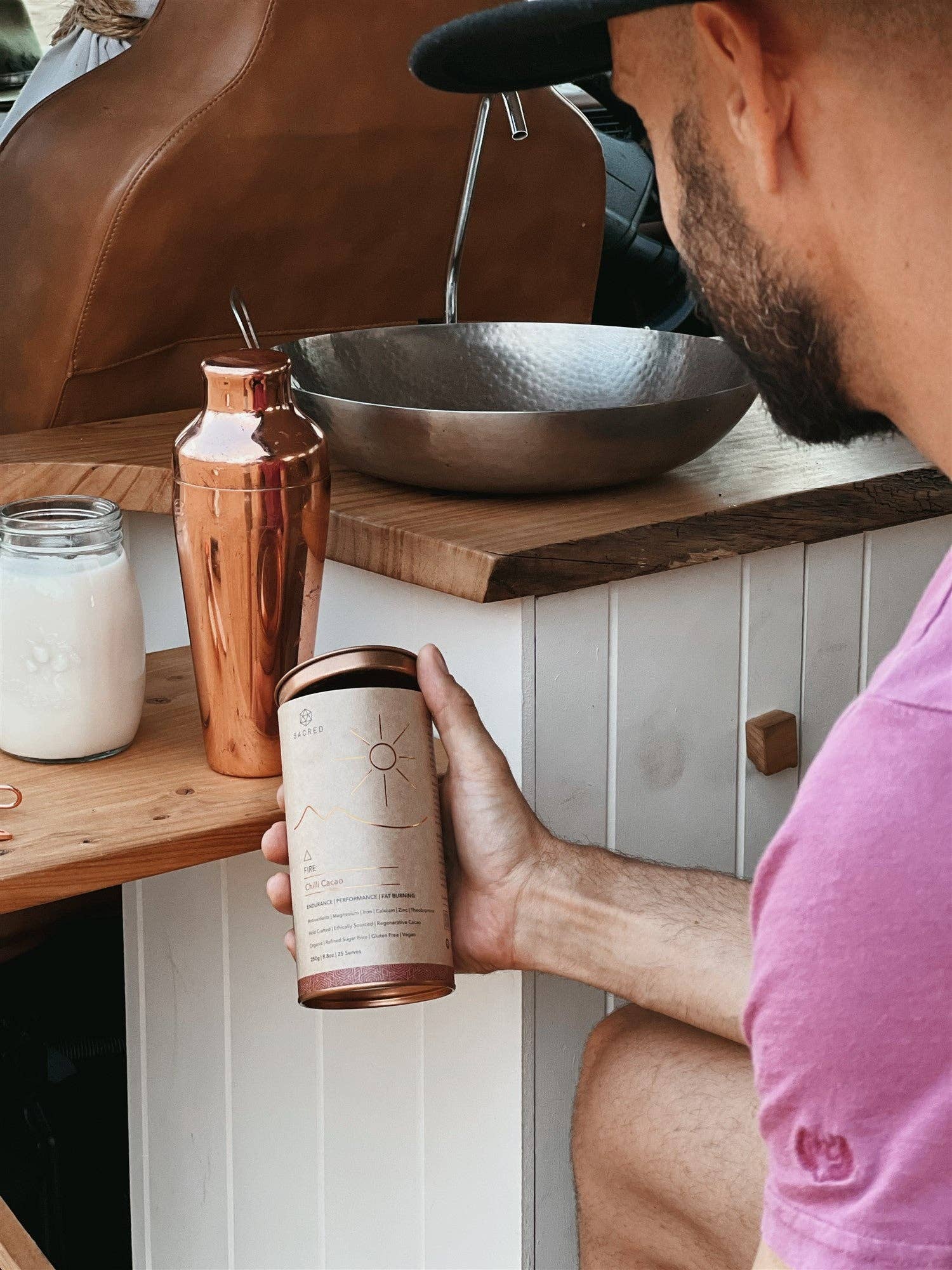 Buy Fire - Chilli Cacao: 250g | 25 serves by Sacred Taste - at Hamish + Grace