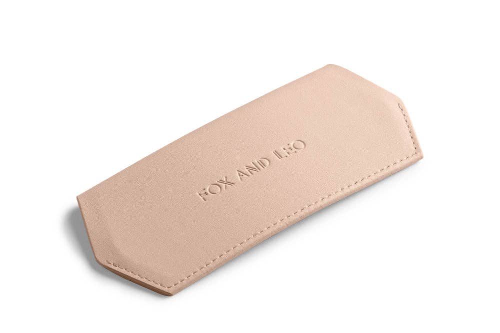 Buy Fox and Leo glasses case - Blush by FOX AND LEO - at Hamish + Grace
