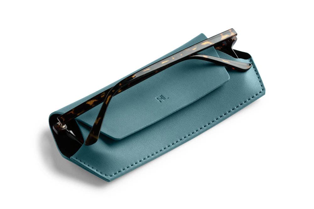 Buy Fox and Leo glasses case - Teal by FOX AND LEO - at Hamish + Grace