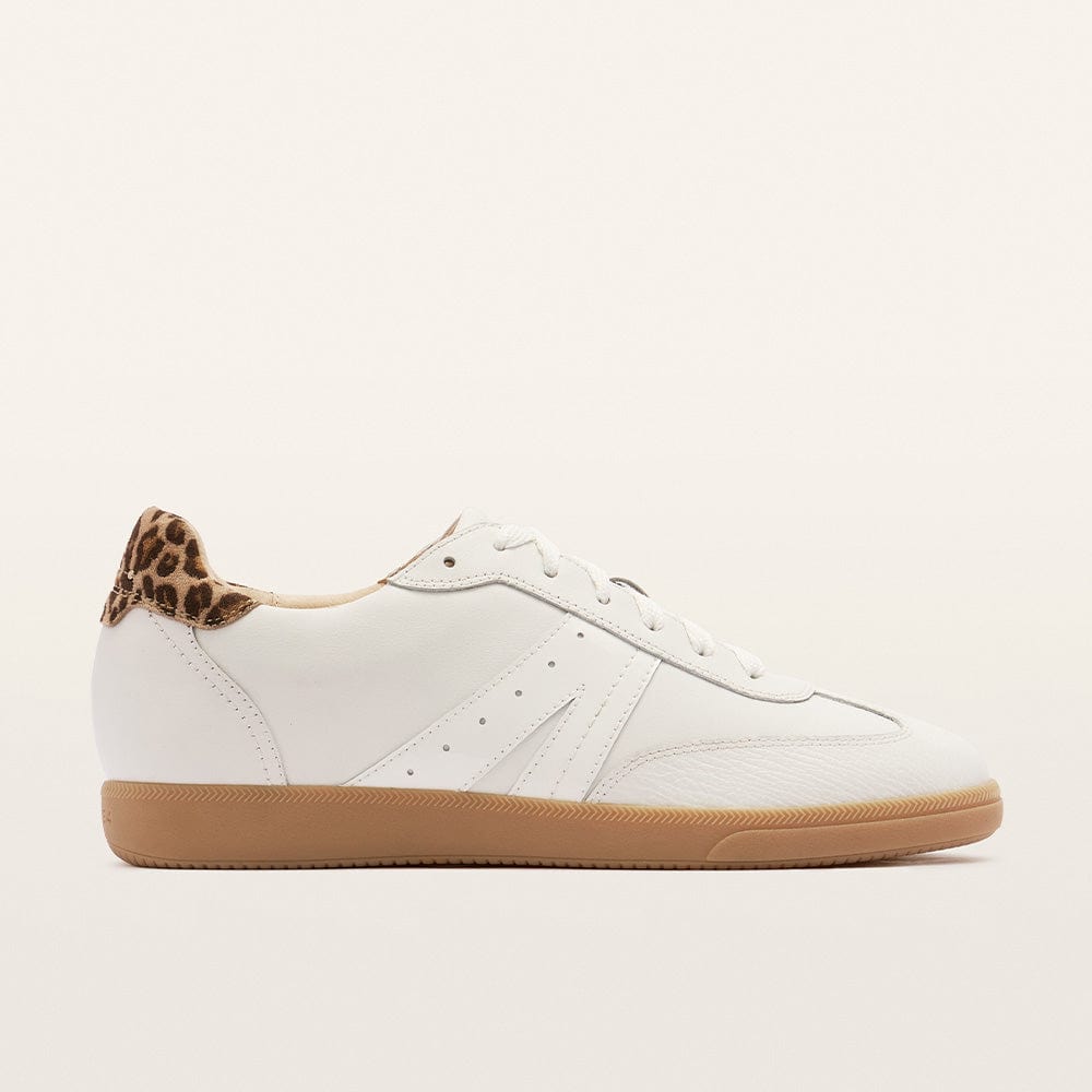 Buy Frankie4 - Levi White/Leopard Print by Frankie 4 - at Hamish + Grace