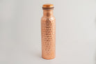 Goodly Gosh Homewares Traditional Hammered Dimple Copper Water Bottle |  950ml