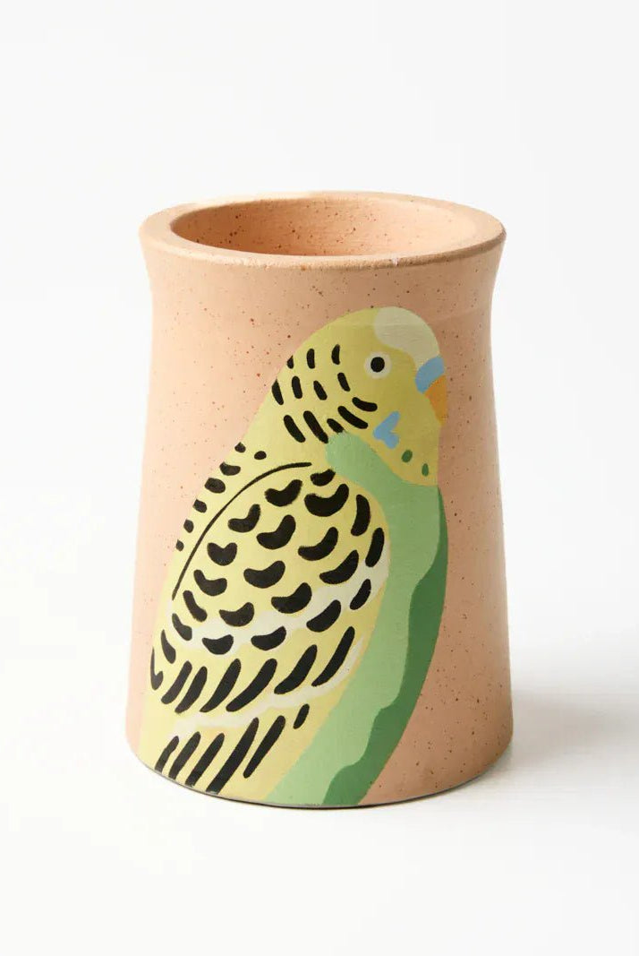 Buy Jones and Co - AERIAL GREEN BUDGIE VASE by Jones & Co - at Hamish + Grace