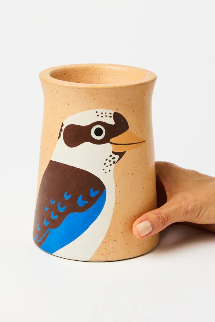 Buy Jones and Co - AERIAL KOOKABURRA VASE by Jones & Co - at Hamish + Grace