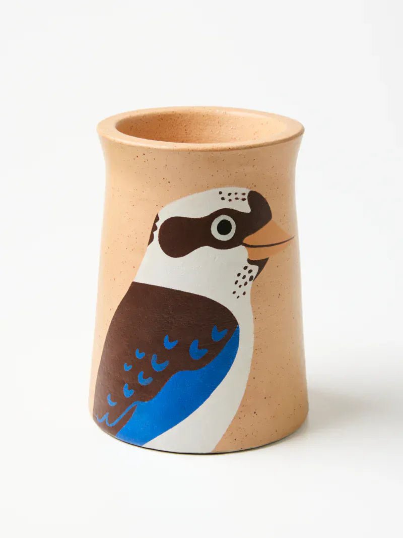 Buy Jones and Co - AERIAL KOOKABURRA VASE by Jones & Co - at Hamish + Grace