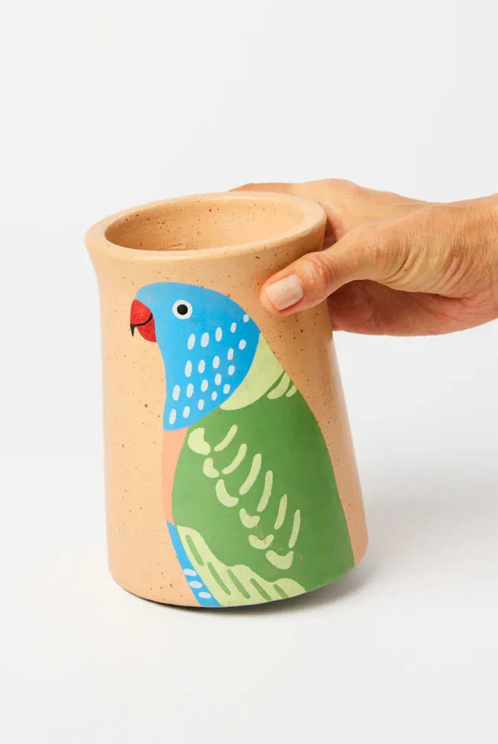 Buy Jones and Co - AERIAL LORIKEET VASE by Jones & Co - at Hamish + Grace