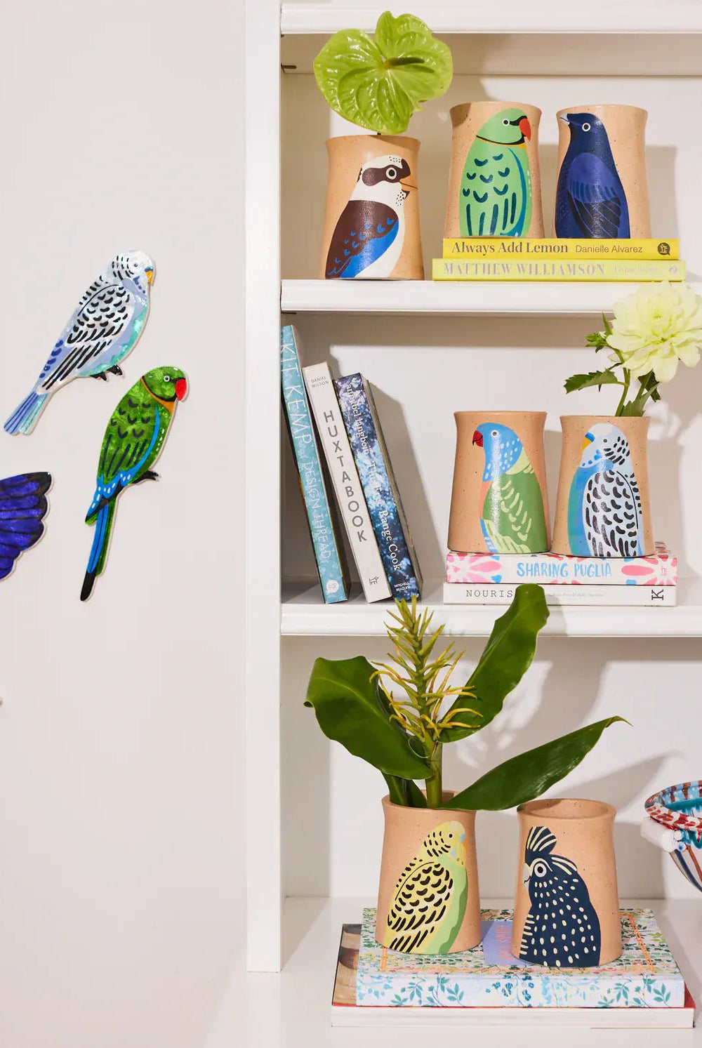 Buy Jones and Co - AERIAL LORIKEET VASE by Jones & Co - at Hamish + Grace