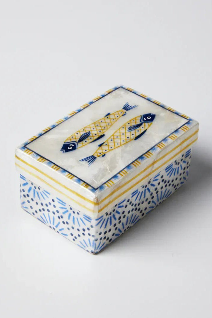 Buy Jones and Co - ATLANTIC FISH PAIR BOX by Jones & Co - at Hamish + Grace