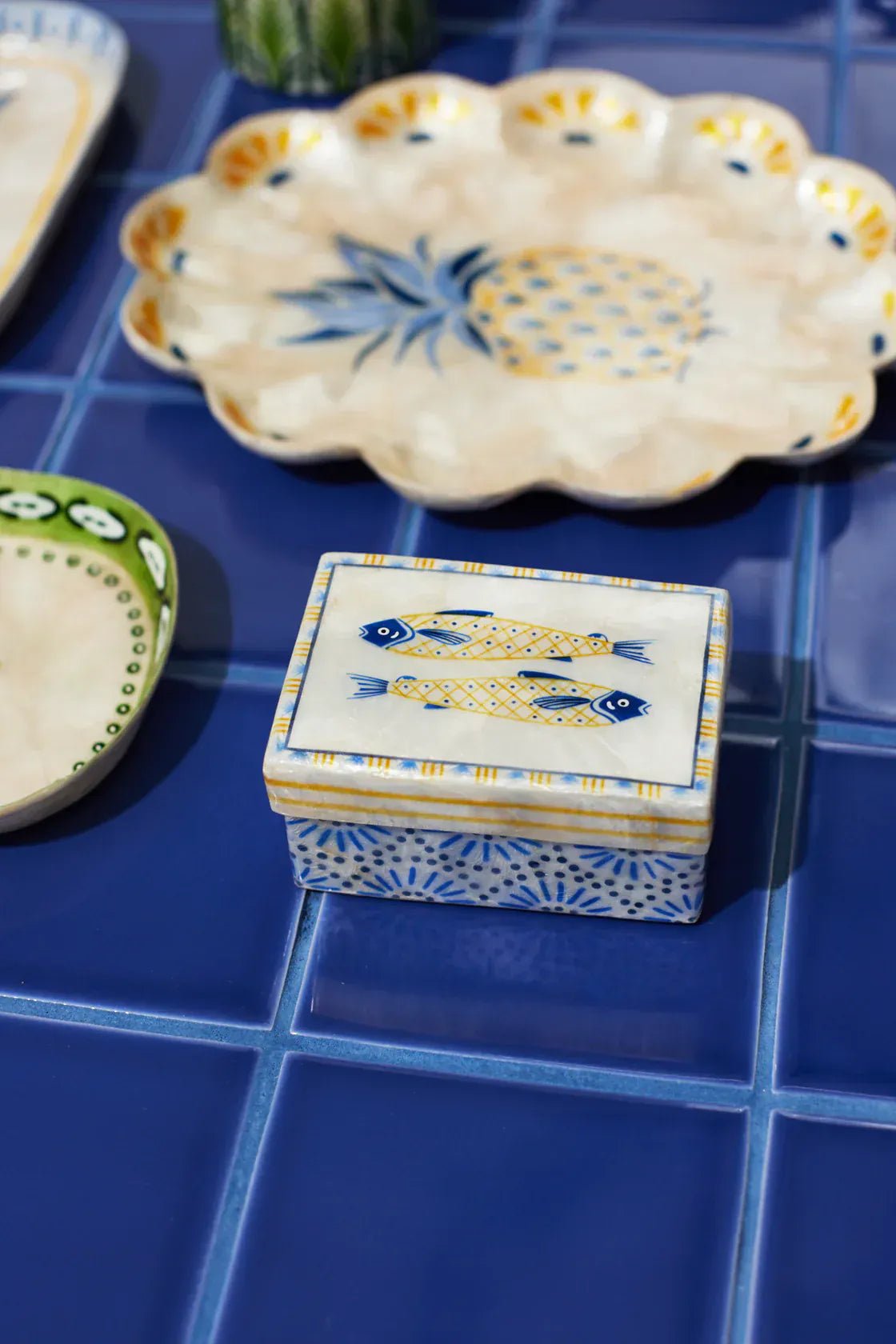 Buy Jones and Co - ATLANTIC FISH PAIR BOX by Jones & Co - at Hamish + Grace