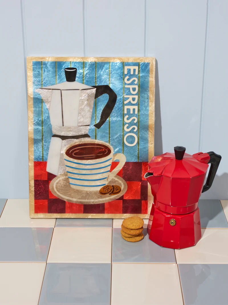 Buy Jones and Co - BARISTA WALL ART ESPRESSO by Jones & Co - at Hamish + Grace