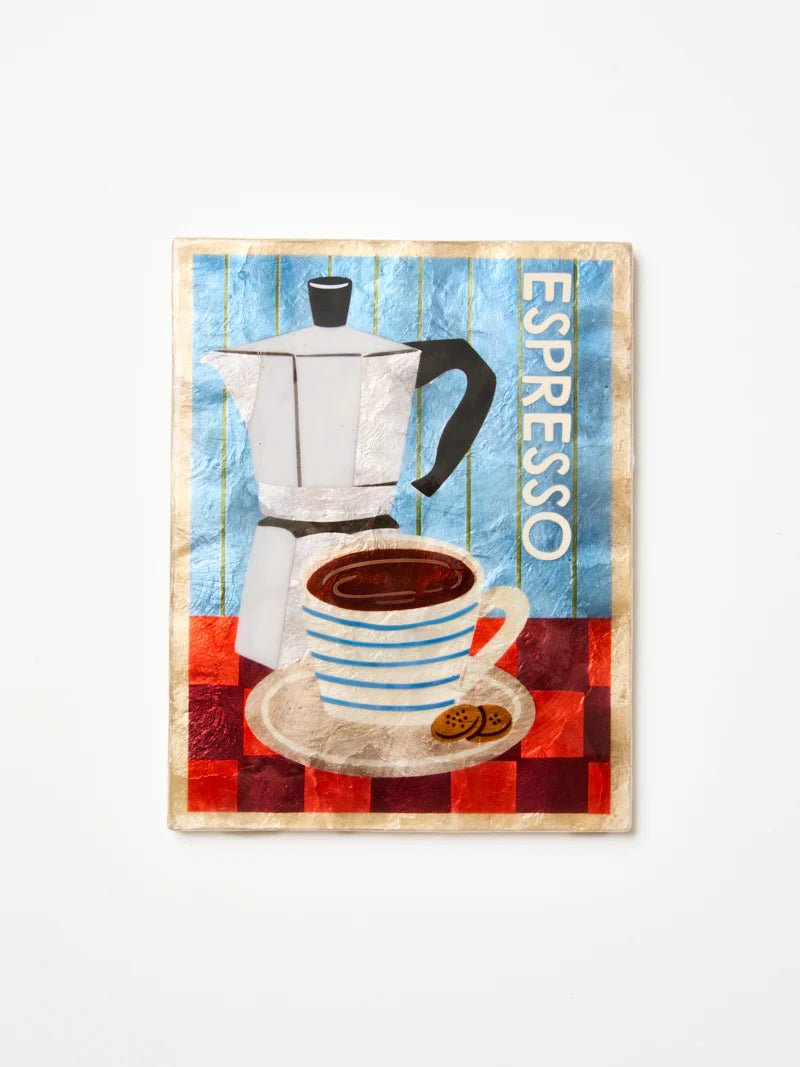 Buy Jones and Co - BARISTA WALL ART ESPRESSO by Jones & Co - at Hamish + Grace