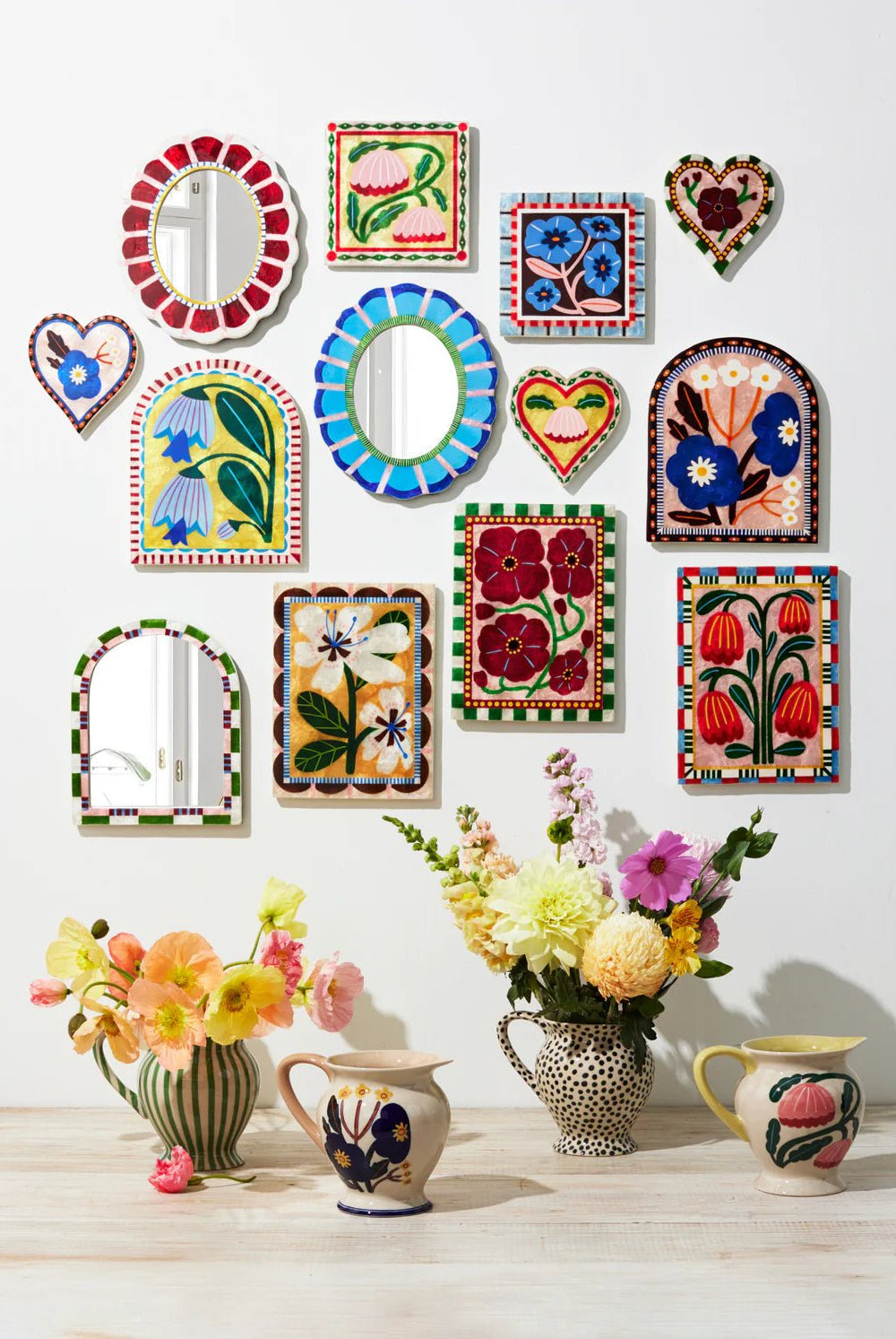 Buy Jones and Co - Bloom Nouveau Square by Jones & Co - at Hamish + Grace