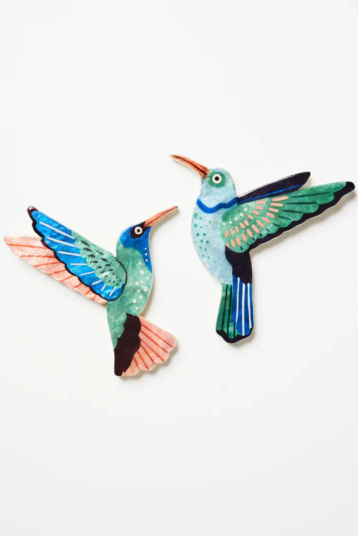 Buy Jones and Co - CANOPY HUMMINGBIRD WALL ART SET by Jones & Co - at Hamish + Grace