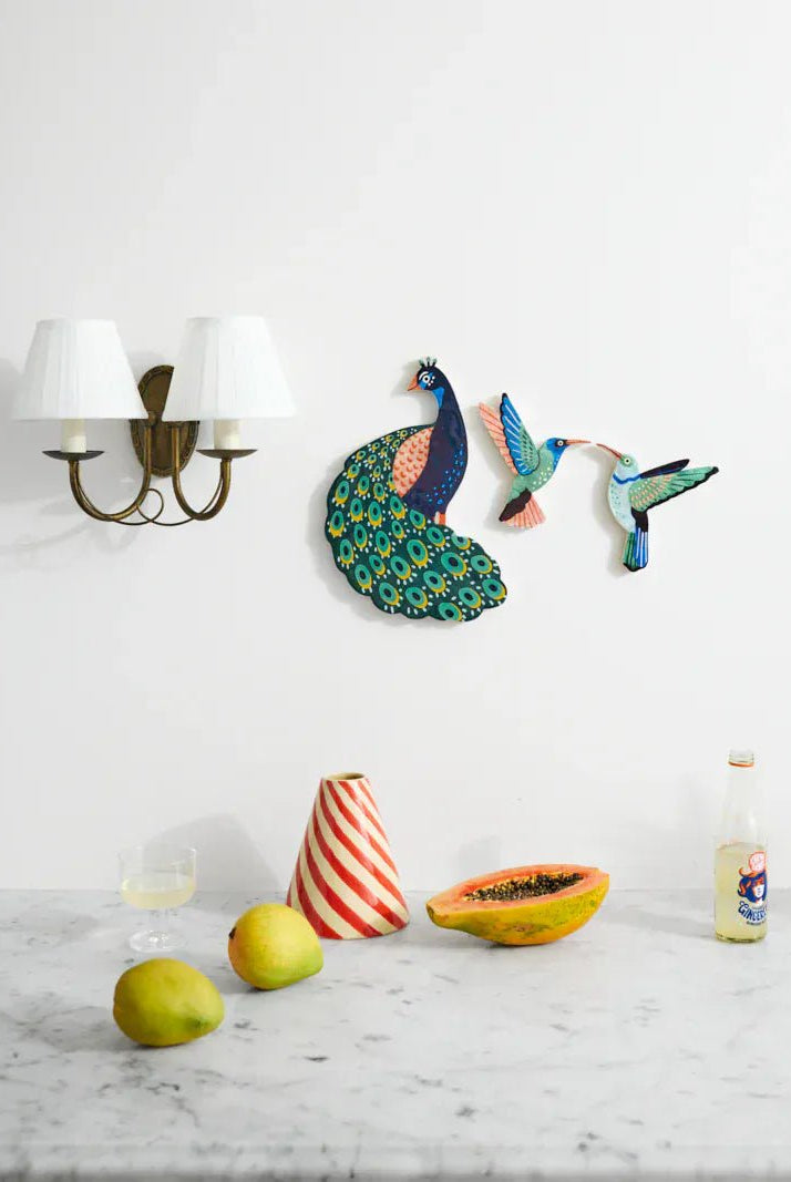 Buy Jones and Co - CANOPY HUMMINGBIRD WALL ART SET by Jones & Co - at Hamish + Grace