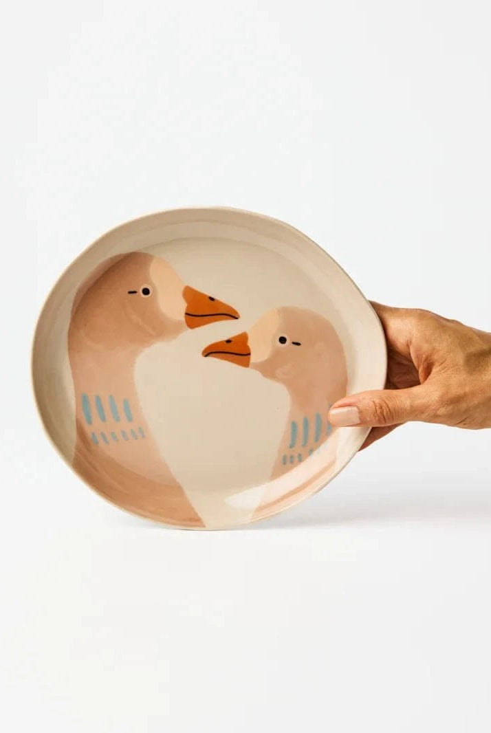 Buy Jones and Co - COOP OATMEAL PLATE by Jones & Co - at Hamish + Grace