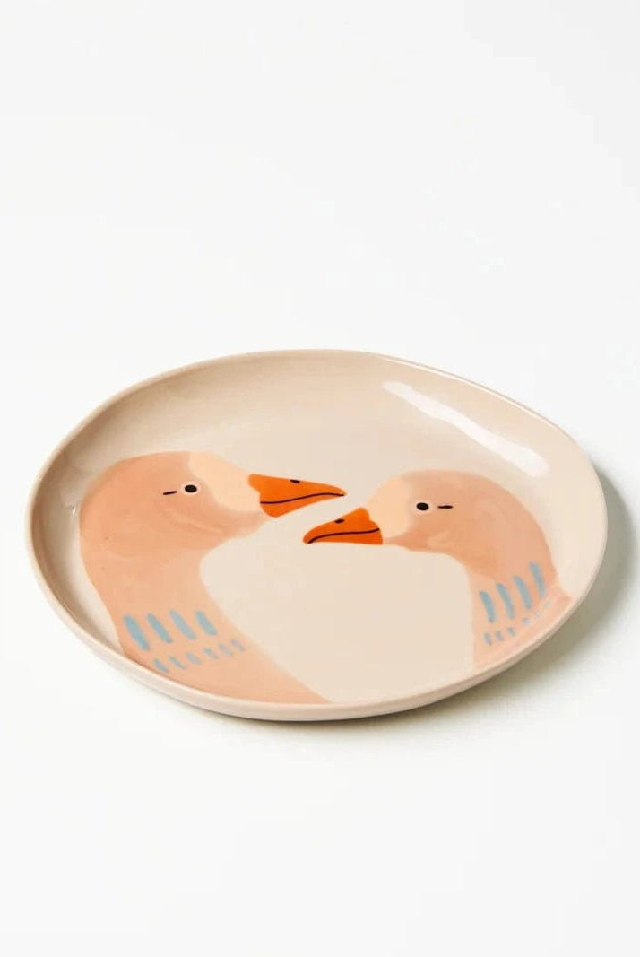 Buy Jones and Co - COOP OATMEAL PLATE by Jones & Co - at Hamish + Grace