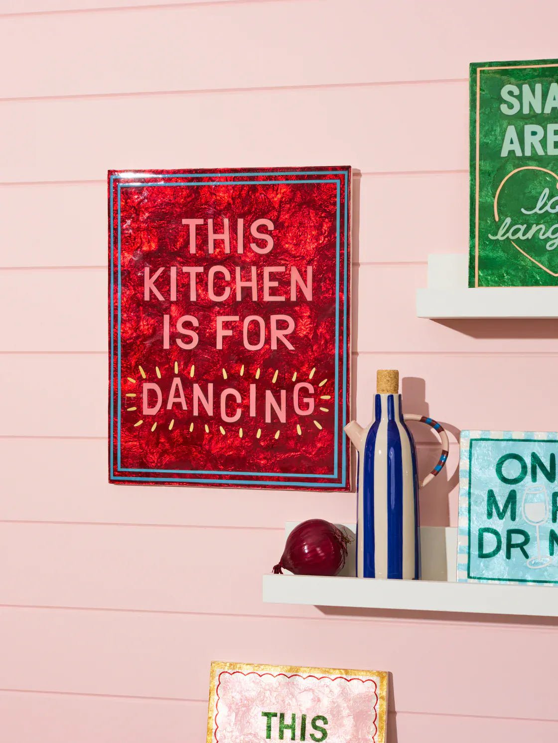 Buy Jones and Co - FUN HOUSE KITCHEN LARGE TILE by Jones & Co - at Hamish + Grace